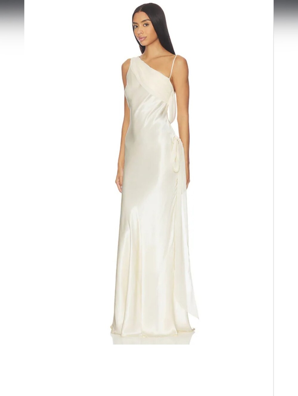 Helena Dress in Ivory - Picture 2 of 4
